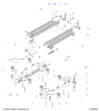 Body, Seat Mounting, Front