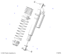 Suspension, Front Shock Mounting, Standard/Premium Z23rae92a/92B