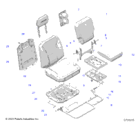 Body, Seat Asm., Passenger