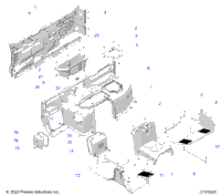 Body, Rear Floor And Closeoff