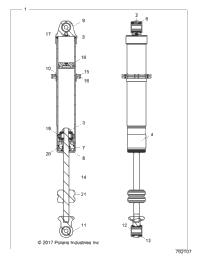 Suspension, Rear Shock Internals Z16vba87a2/Ab/L2/E87ab/Ar