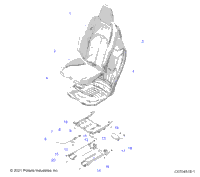 Body, Seat Asm., Driver G24g2k99a/99B