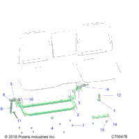 Body, Seat Asm. Rear Frame