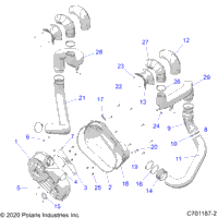 Drive Train, Clutch Cover And Ducting