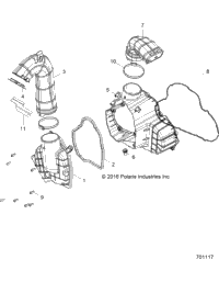 Engine, Alternator Cover Hvac