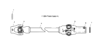 Prop Shaft, Front /Ab