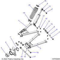 Suspension, Rear
