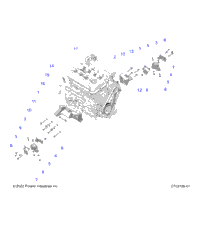 Engine, Mounting & Long Block
