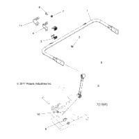 Suspension, Stabilizer Bar, Rear