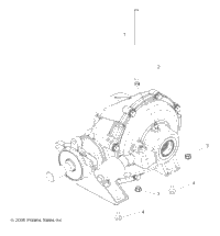 Drive Train, Rear Gearcase Mounting