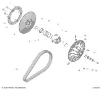 Drive Train, Secondary Clutch