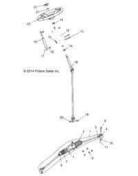 Steering, Steering Asm. (49Rgrsteering15crew)