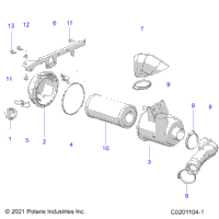 Engine, Air Intake System