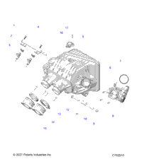 Engine, Intake Manifold, Throttle Body, Fuel Rail