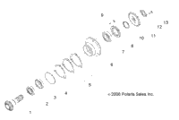 Drive Train, Gear Shaft Output