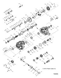 Drive Train, Main Gearcase Z16vhe57ak/As (700856)