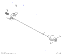 Drive Train, Front Prop Shaft R24rre99fj/Rrs99cj/F9/Fj/C9/Ck
