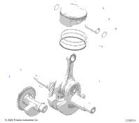 Engine, Crankshaft, Piston & Balance Shaft