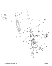 Suspension, Front Strut R21rca57a1/A7