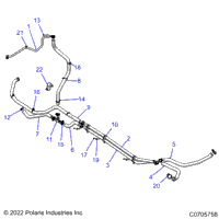 Engine, Cooling Routing Engine