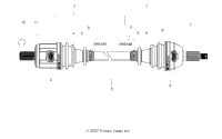 Drive Train, Front Half Shaft