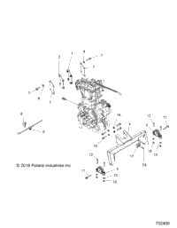 Engine, Transmission Mounting & Long Block
