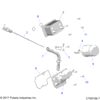 Engine, Dipstick And Oil Filter