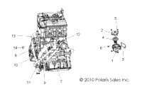 Engine, Cooling, Thermostat & Bypass