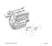 Engine, Mounting And Long Block