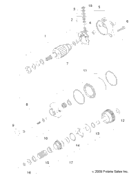 Engine, Starting Motor