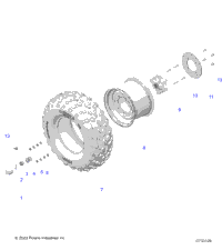 Wheels, Rear, Steel