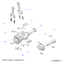 Engine, Crankshaft And Bearings