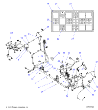 Electrical, Wire Harness, Chassis