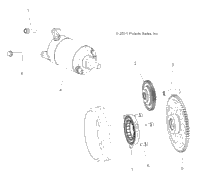 Engine, Starter Drive