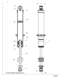 Suspension, Front Shock Internals Z16vba87a2/Ab/E87ab/Ar/Lb/Ae/As