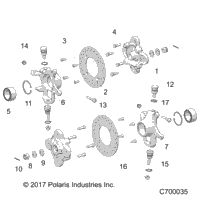 Suspension, Front Hub