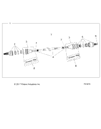 Drive Train, Front Half Shaft