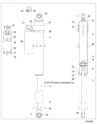 Suspension, Rear Shock Internals