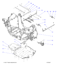 Chassis, Main Frame And Skid Plates