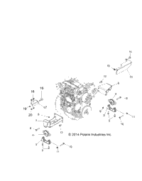Engine, Mounting & Long Block