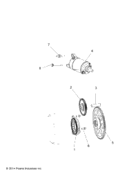 Engine, Starter Drive