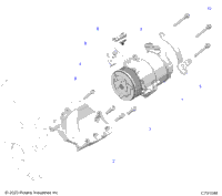 Engine, Hvac Compressor