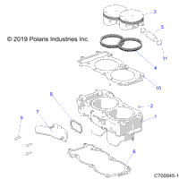 Engine, Cylinder And Piston R24rre99fj/Rrs99cj/F9/Fj/C9/Ck/Rrp99cj