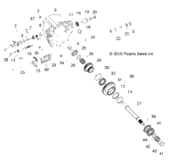 Drive Train, Main Gearcase Internal Components 2