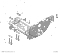 Chassis, Mounting, Front Gearcase Z24r4e92a/92B