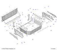 Body, Box Assembly, Rear G24g2k99a/99B