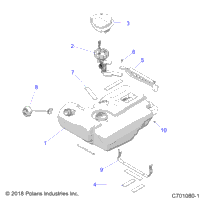 Body, Fuel Tank, Evap Z20ase99bh