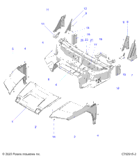 Body, Hood, Liner, Front Fenders, A Pillars