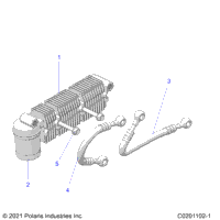 Engine, Oil Cooler & Filter