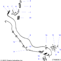 Drive Train, Gear Selector And Throttle Cable